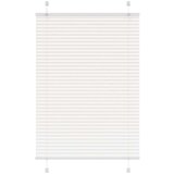 vidaXL Plisirana roleta bijela 85x150 cm širina tkanine 84,4 cm | shoptok.hr