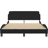  Okvir za krevet Dover crni 140x200 cm od tkanine | Eponuda.com