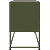 TV ormarić maslinastozeleni 100,5x39x60,5 cm čelični | shoptok.hr