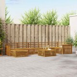  Set vanjskih sofa 8 kom. Prirodna | shoptok.hr