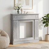  Okvir za kamin Siva Sonoma 102 x 26 x 100 cm Konstruirano drvo Cijene