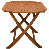  Sklopivi vrtni stol 160 x 85 x 75 cm masivno drvo eukaliptusa | shoptok.hr