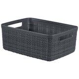Curver Košarica za shranjevanje, Juta, S, 5L, siva Cene