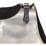  Replika srednjovjekovnog viteškog oklopa LARP srebrna čelična | shoptok.hr