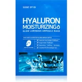 SOMEBYMI Glow Luminous Hyaluron Moisturizing vlažilna tekstilna maska s hialuronsko kislino 25 g