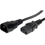 Roline Priključni kabel za aparate \, IEC 320 C14 - C13\, črn\, 3 m 19.08.1530 tok priklučni konektor črna 3.00 m, (20414811) | Shoptok.si