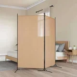 2-delni delilnik prostora Bež 175 x 180 cm Blago, (5000235487)