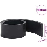 vidaXL Gumeni rub za snježni plug crni 100x8x1 cm | shoptok.hr