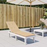  Jastuk za ležaljku prošarani bež (75 + 105) x 50 x 4 cm tkanina - prošarana bež 1 | shoptok.hr