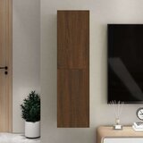  Zidni TV ormarić boja smeđeg hrasta 30 5 x 30 x 110 cm Cijene