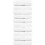 vidaXL Premium brisače 10 kosov bela 30x30 cm 600 gsm 100 % bombaž Cene