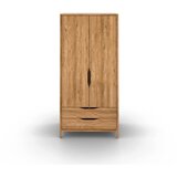 The Beds Garderobna omara iz masivnega hrasta v naravni barvi 96x188 cm Twig – | Shoptok.si