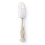 BabyOno Silikonska četka za bočicu i sisač, bež | shoptok.hr