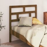  Uzglavlje za krevet boja meda 106 x 4 x 100 cm masivna borovina | shoptok.hr