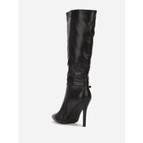 La Modeuse Mestni škornji 75898_P179554 Črna | Shoptok.si