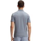 Boss Slim Fit Paul Polo Shirt Dark Grey/White Siva | shoptok.hr