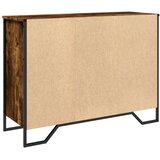  Komoda boja dimljenog hrasta 101x35,5x74,5 cm konstruirano drvo | shoptok.hr