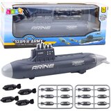 Podmornica za igru Torpedo 28cm - tamno siva | shoptok.hr