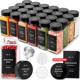 EDELHAUS 24x stekleni kozarčki za začimbe 120ml Cene