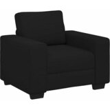 SOFA fotelja crna 100x77x82 cm tkanina - Crna 1 100 cm | shoptok.hr