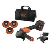  Black+Decker aku ugaona kutna brusilica BCG6L8F1S-QW 18V 115mm u