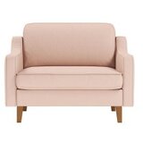 Atelier Del Sofa Fotelja Robin Dvosjed, svijetlo ružičasta | Eponuda.ba