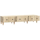 TV ormar Hrast sonoma 147 x 34,5 x 30 cm Konstruirano drvo | Eponuda.com