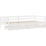  Dnevni krevet s ladicama bez madraca 90x200 cm masivno drvo | shoptok.hr