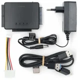 HDADIS110BK USB3.2 za 2.5-3.5 hdd, ide + sata adapter