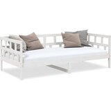  Dnevni ležaj bijeli od masivne borovine 90 x 190 cm | Eponuda.ba