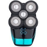 SARAHE Električni brivnik, polnilni brivnik, inteligentni digitalni zaslon, strižnik za plešaste lase, slog: moder, (22149898) | Shoptok.si