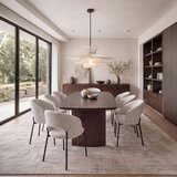Bessagi Home Jedilna Miza Charlie, Barva Oreha, 200x100 | Shoptok.si