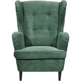 MID.YOU FOTELJ Z OPORO ZA GLAVO, temno zelena tekstil | Shoptok.si