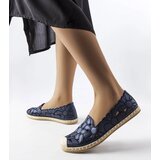 Gemre Navy blue lace espadrilles Lamarre | Shoptok.si