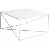 Custom Form bijeli stolić za kavu Memo, 100 x 100 cm