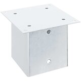  Postolja za stupove kvadratna 4 kom 141x141 mm pocinčani čelik | Eponuda.ba