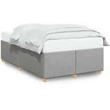  Okvir za krevet bez madraca svjetlosivi 120x190 cm od tkanine | shoptok.hr