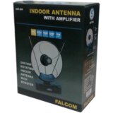 Falcom Antena sobna z ojačevalcem, UHF/VHF, črna - ANT-204 | Shoptok.si