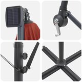  Suncobran Terakota 249 x 249 x 250 cm Poliester i aluminij | shoptok.hr