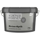SCHÖNER WOHNEN-Farbe Trendstruktur Osnovno polnilo z betonskim videzom (Siva, 5 kg, Mat) | Shoptok.si
