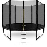 Aga SPORT PRO Trampolin 305 cm črn + zaščitna mreža + lestev, (21110168) Cene
