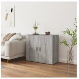  Komoda siva sonoma 80x33x70 cm inženirski les | Shoptok.si