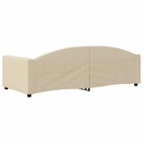  Dnevni krevet krem 90 x 200 cm od tkanine | Eponuda.ba