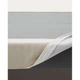 Kave Home Bež oblazinjena zakonska postelja 150x190 cm Ofelia – | Shoptok.si