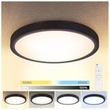  Brilagi-LED prigušiva svetiljka ESTELA LED/36W/230V 3000-6500K prečnik 30 cm crna+daljinski upravljač | Eponuda.com