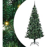vidaXL Umjetna preddekorirana božićna jelka med 300 LED Zelena 210 cm | Shoptok.si