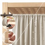 Restilo MOLTE curtain, light beige, plain, classic style, multifunctional tape, Oxford fabric, 155 x 220 cm Cijene