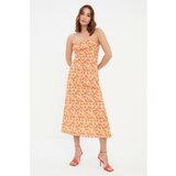 Trendyol Orange Strap Dress Cene