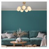 Opviq Luster Orion-13967, 65cm, IP20, Zlatno-bijele boje | Eponuda.ba