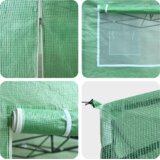 vidaXL Staklenik s ulazom s Pop-up Okvirom Zeleni 870x290x315 cm Čelik | shoptok.hr